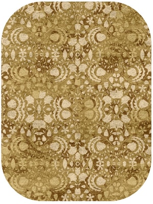 Sedge Oblong Hand Tufted Bamboo Silk custom handmade rug