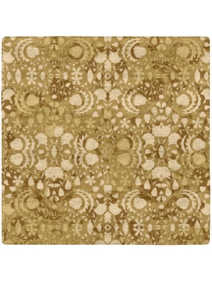 Sedge Square Hand Tufted Bamboo Silk custom handmade rug