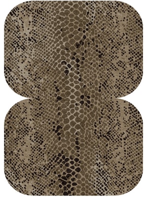 Serpent Eight Hand Knotted Tibetan Wool custom handmade rug