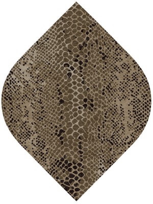 Serpent Ogee Hand Knotted Tibetan Wool custom handmade rug