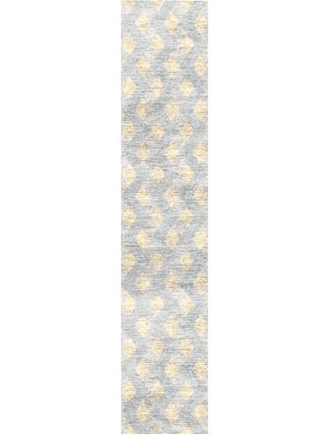 Serpentine Runner Hand Knotted Bamboo Silk custom handmade rug