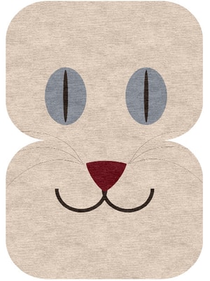 Simba Eight Hand Knotted Tibetan Wool custom handmade rug