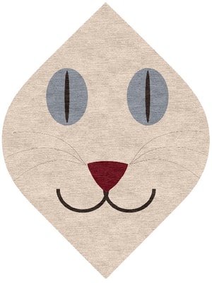 Simba Ogee Hand Knotted Tibetan Wool custom handmade rug