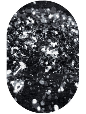 Smoky Embers Capsule Hand Knotted Bamboo Silk custom handmade rug