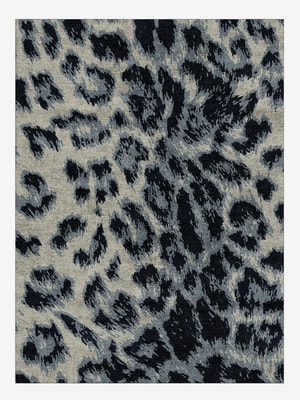 Snowy Fur Rectangle Hand Knotted Bamboo Silk custom handmade rug