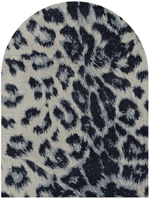 Snowy Fur Arch Hand Tufted Pure Wool custom handmade rug