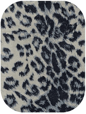 Snowy Fur Oblong Hand Tufted Pure Wool custom handmade rug