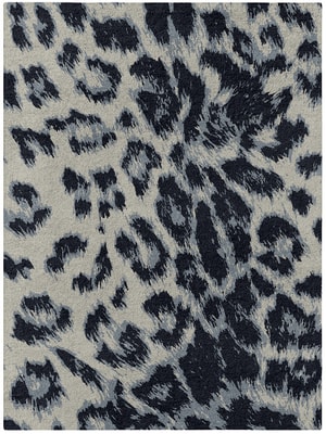 Snowy Fur Rectangle Hand Tufted Pure Wool custom handmade rug