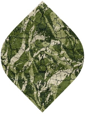 Sophime Ogee Hand Knotted Bamboo Silk custom handmade rug