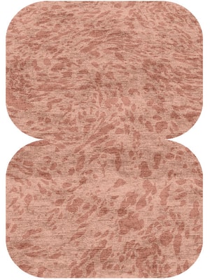 Speckles Eight Hand Knotted Bamboo Silk custom handmade rug