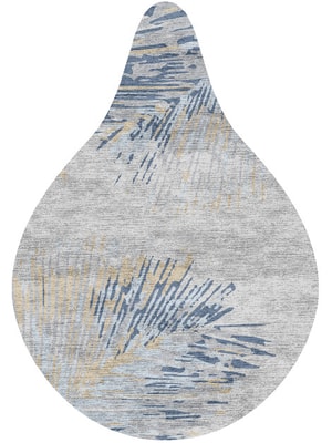 Spoils Drop Hand Knotted Bamboo Silk custom handmade rug