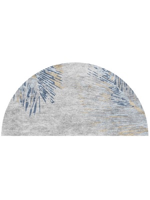 Spoils Halfmoon Hand Knotted Bamboo Silk custom handmade rug
