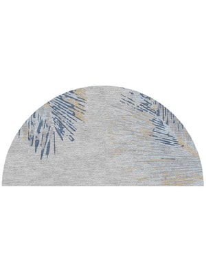 Spoils Halfmoon Hand Knotted Tibetan Wool custom handmade rug