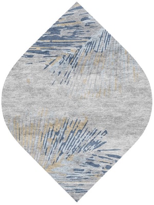 Spoils Ogee Hand Knotted Bamboo Silk custom handmade rug
