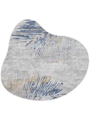 Spoils Splash Hand Knotted Bamboo Silk custom handmade rug