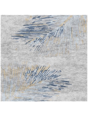 Spoils Square Hand Knotted Bamboo Silk custom handmade rug