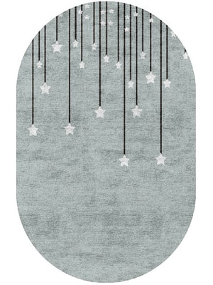 Starlights Capsule Hand Tufted Bamboo Silk custom handmade rug