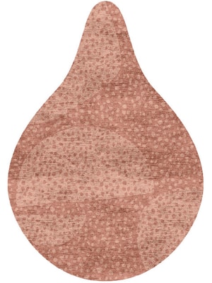 Stone Work Drop Hand Knotted Bamboo Silk custom handmade rug