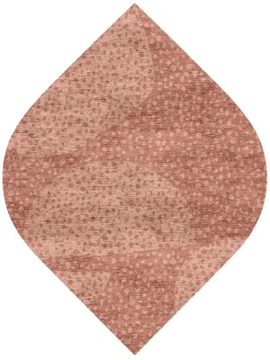 Stone Work Ogee Hand Knotted Bamboo Silk custom handmade rug