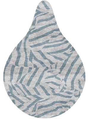 Stray Drop Hand Knotted Bamboo Silk custom handmade rug
