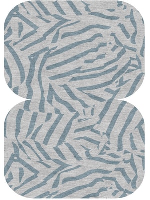 Stray Eight Hand Knotted Tibetan Wool custom handmade rug