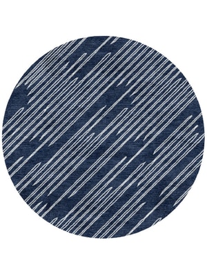 String Round Hand Knotted Bamboo Silk custom handmade rug