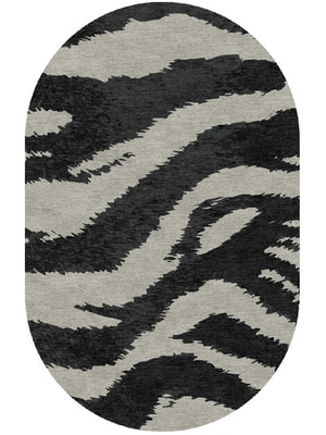 Striped Tapir Capsule Hand Knotted Tibetan Wool custom handmade rug