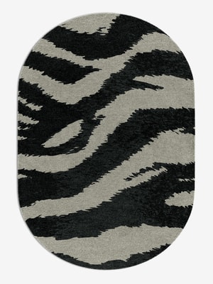 Striped Tapir Capsule Hand Knotted Tibetan Wool custom handmade rug