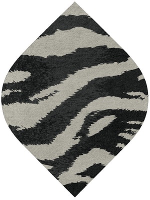 Striped Tapir Ogee Hand Tufted Pure Wool custom handmade rug