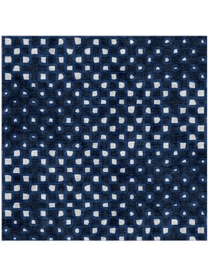 Sue Square Hand Knotted Bamboo Silk custom handmade rug