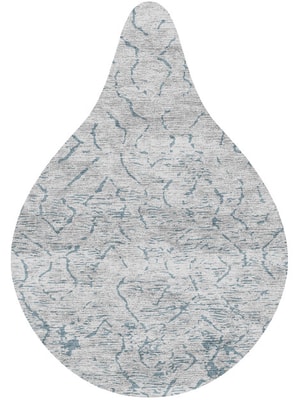 Sway Drop Hand Knotted Bamboo Silk custom handmade rug