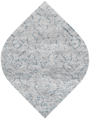 Sway Ogee Hand Knotted Bamboo Silk custom handmade rug