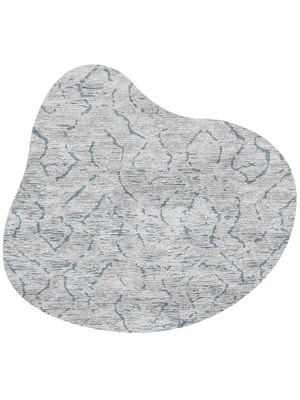 Sway Splash Hand Knotted Bamboo Silk custom handmade rug