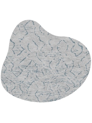 Sway Splash Hand Knotted Tibetan Wool custom handmade rug
