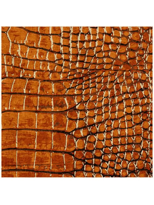 Tanned Hide Square Hand Knotted Bamboo Silk custom handmade rug