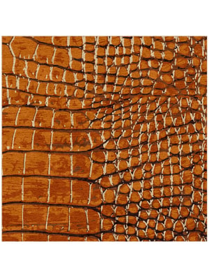 Tanned Hide Square Hand Knotted Tibetan Wool custom handmade rug
