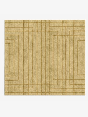 Tanner Square Hand Knotted Bamboo Silk custom handmade rug
