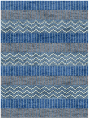 Tempo Rectangle Hand Knotted Bamboo Silk custom handmade rug