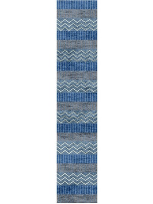 Tempo Runner Hand Knotted Bamboo Silk custom handmade rug