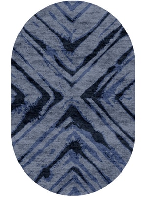 TieDye Capsule Hand Knotted Bamboo Silk custom handmade rug