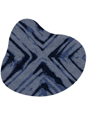 TieDye Splash Hand Knotted Tibetan Wool custom handmade rug