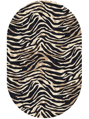 Tiger Stripes Capsule Hand Knotted Tibetan Wool custom handmade rug