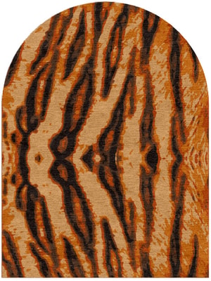 Tigger Arch Hand Knotted Tibetan Wool custom handmade rug