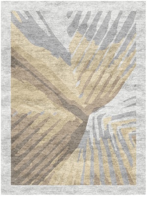 Tori Rectangle Hand Knotted Bamboo Silk custom handmade rug