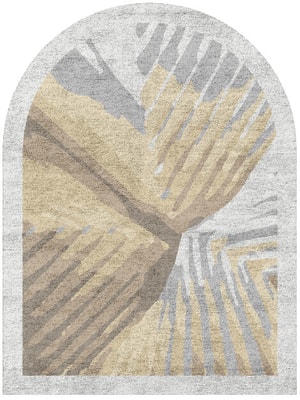 Tori Arch Hand Tufted Bamboo Silk custom handmade rug