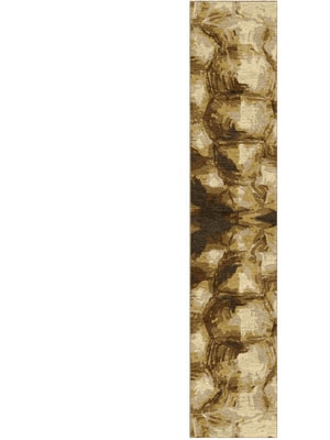 Tortoise Shell Runner Hand Knotted Tibetan Wool custom handmade rug