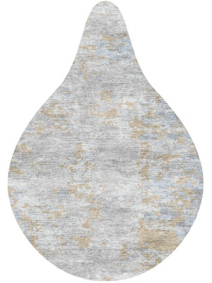 Treen Drop Hand Knotted Bamboo Silk custom handmade rug