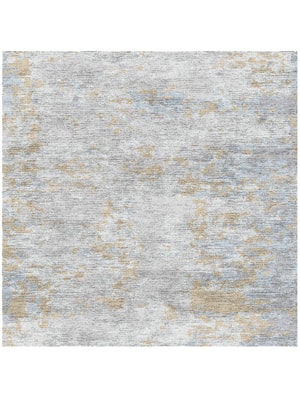 Treen Square Hand Knotted Bamboo Silk custom handmade rug
