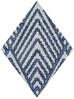 Trim Diamond Hand Knotted Tibetan Wool custom handmade rug