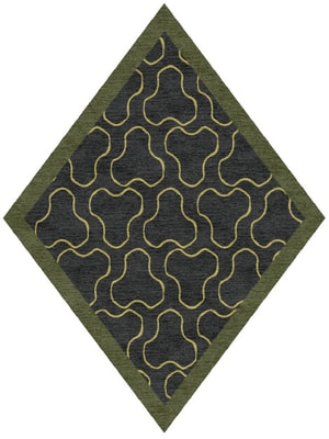 Trinity Diamond Hand Knotted Tibetan Wool custom handmade rug